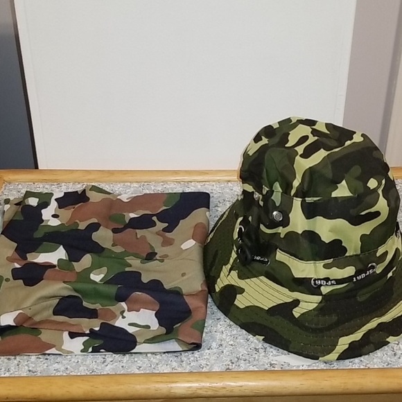 Geyoga Camouflage Bucket Hat - Picture 4 of 6